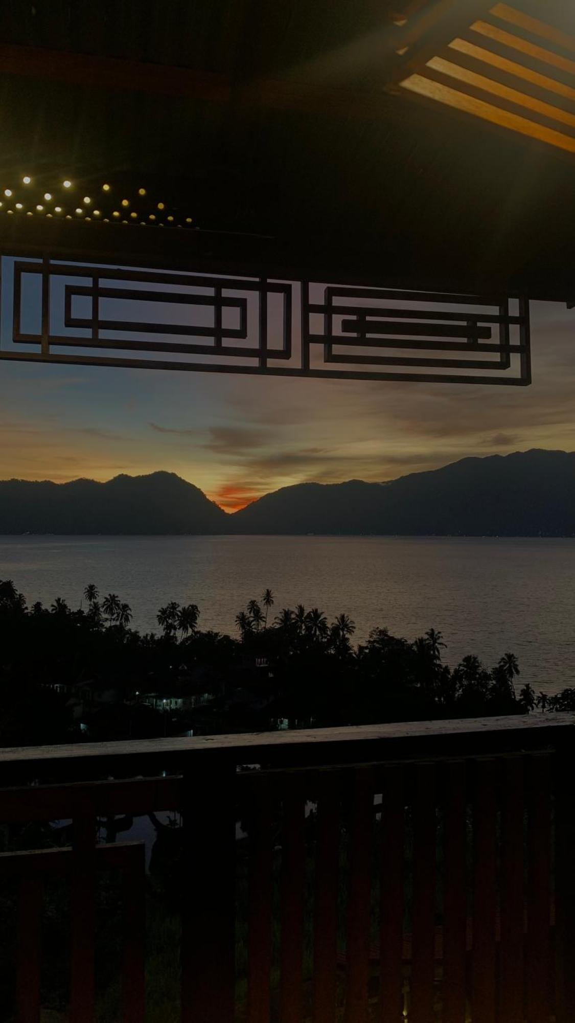 Bagoes View Cottages Maninjau Exterior foto